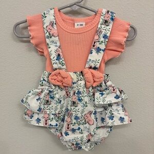 easter bubble rabbit size 0-3 months